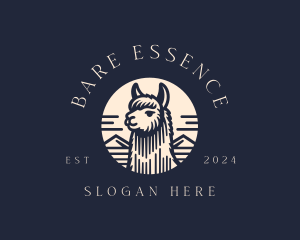 Alpaca Animal  logo design