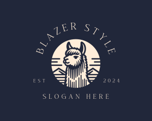 Alpaca Animal  logo design