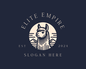 Alpaca Animal  logo design