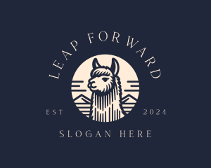 Alpaca Animal  logo design