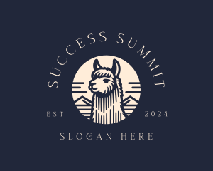 Alpaca Animal  logo design