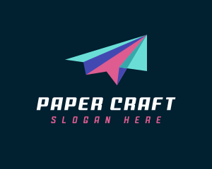 Paper Plane Logistics logo design