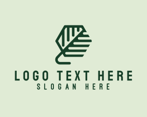 Eco Friendly - Organic Herb Leaf logo design