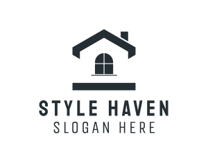 Simple House Residence Logo