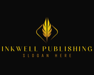 Publishing - Feather Publishing Author logo design