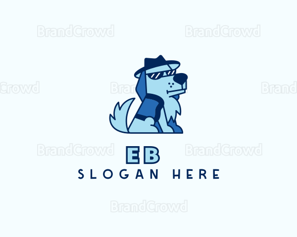 Cartoon Puppy Dog Logo