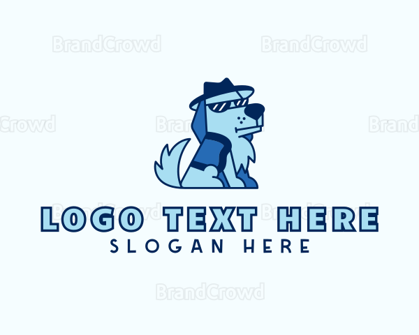 Cartoon Puppy Dog Logo