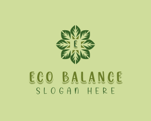 Eco Garden Wellness logo design