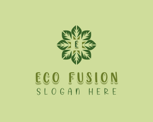 Eco Garden Wellness logo design