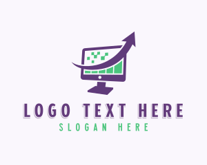 Elearning - Computer Technology Programmer logo design