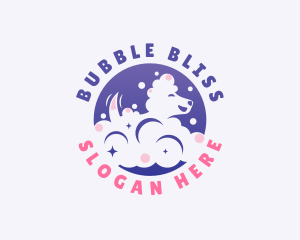 Bubble - Dog Bubble Bath logo design