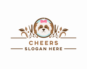 Grooming - Dog Pet Grooming logo design