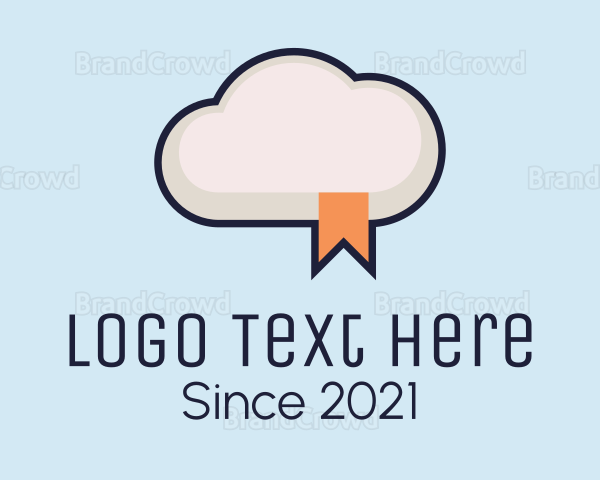 Cloud Bookmark Library Logo