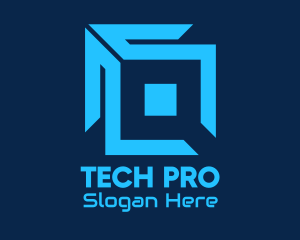 Program - Blue Tech Software Program logo design
