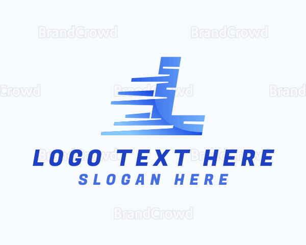 Fast Business Letter L Logo