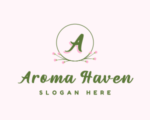 Wedding Flower Hotel logo design