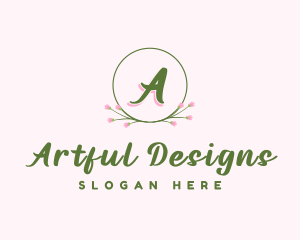 Wedding Flower Hotel logo design