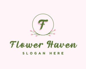 Wedding Flower Hotel logo design