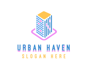 Cityscape - Vibrant Modern Cityscape logo design