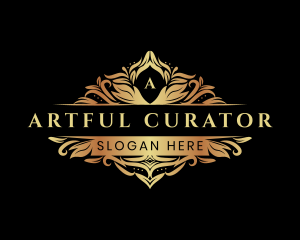 Luxury Elegant Floral logo design