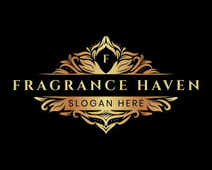 Luxury Elegant Floral logo design