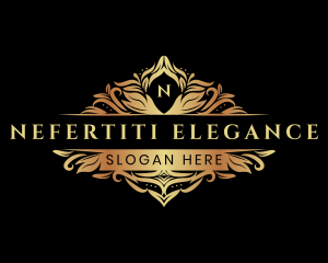 Luxury Elegant Floral logo design