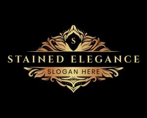 Luxury Elegant Floral logo design