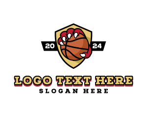 Team Sports - Champion Basketball Team logo design