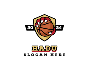 Ball - Champion Basketball Team logo design