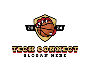 Player - Champion Basketball Team logo design