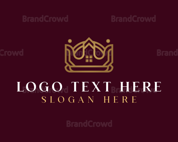 Luxury Crown Realtor Logo