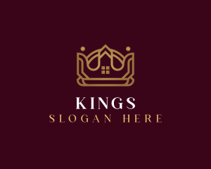 Luxury Crown Realtor logo design