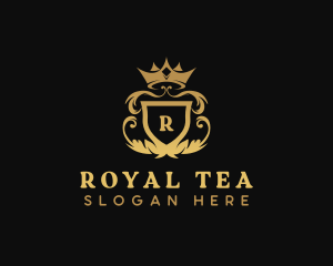 Royal Crown Shield logo design