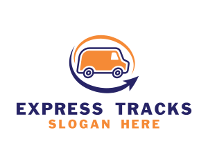 Express Delivery Van logo design