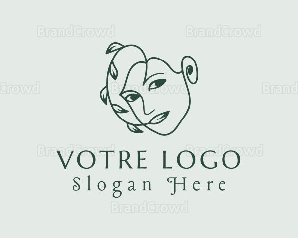 Organic Facial Skincare Logo
