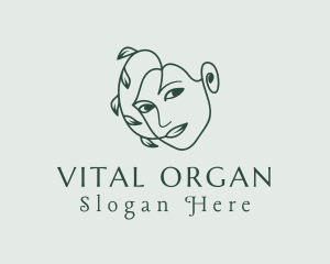 Organic Facial Skincare logo design