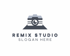 Studio DSLR Camera logo design