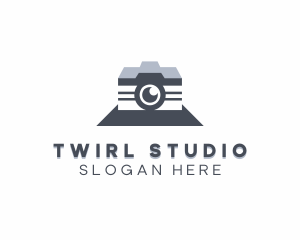 Studio DSLR Camera logo design