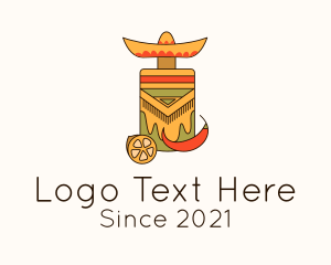 Spicy - Mexican Chili Drink logo design