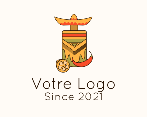Bar - Mexican Chili Drink logo design