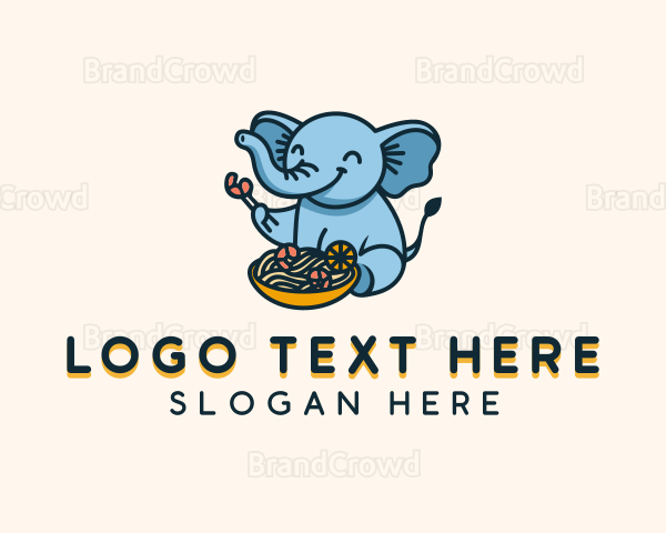 Elephant Pasta Bowl Logo