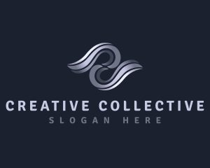 Business Creative Wave logo design