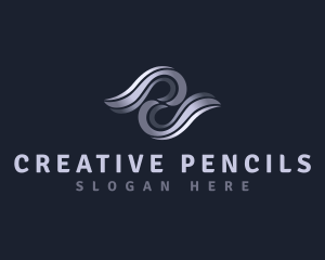 Business Creative Wave logo design