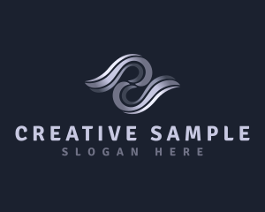 Business Creative Wave logo design