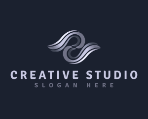 Business Creative Wave logo design