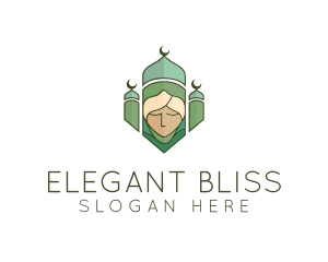 Islam Temple Turban Logo