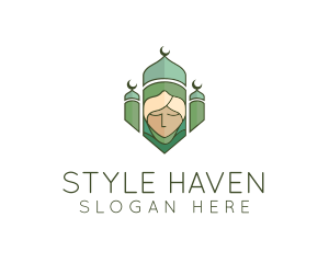 Islam Temple Turban Logo