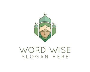 Islam Temple Turban Logo