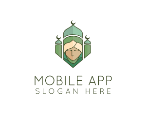 Islam Temple Turban Logo