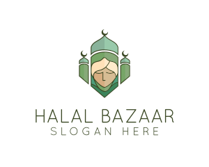 Islam Temple Turban logo design